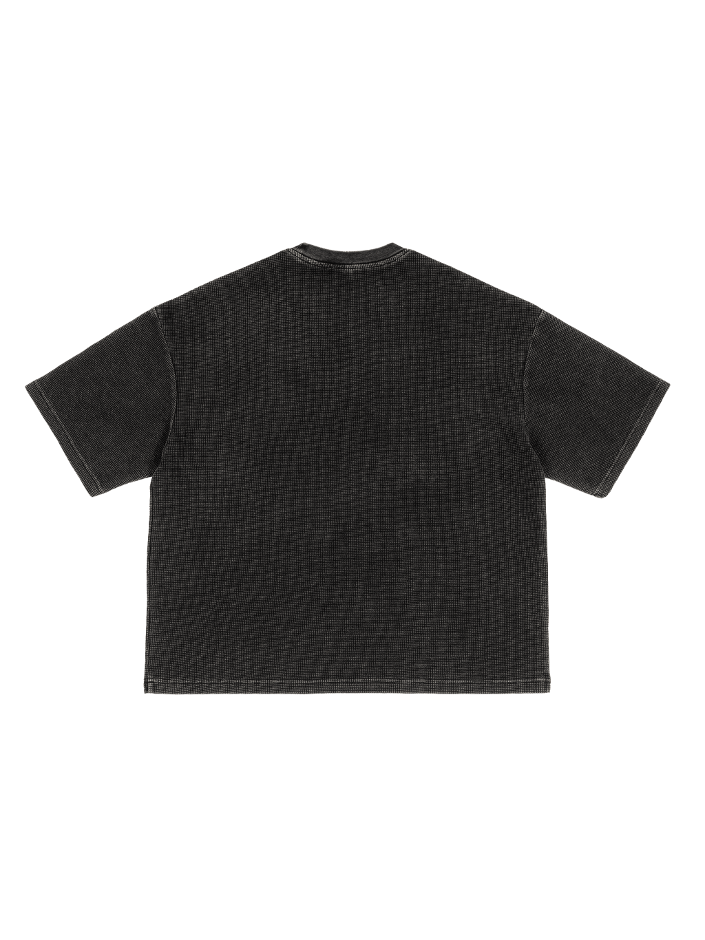 Waffle Washed Boxy T-Shirt – Vintage Streetwear | Tapstitch-2